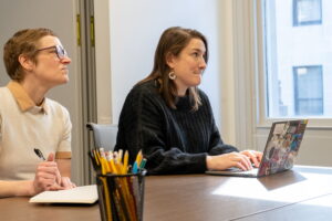 Taking Notes During Planning Session